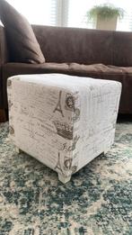 Poef of hocker, Minder dan 50 cm, Landelijk / tijdloos, Vierkant, Minder dan 50 cm