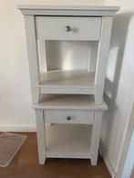 Twee witte IKEA nachtkastjes, Ophalen, Zo goed als nieuw, Minder dan 45 cm, 55 tot 70 cm