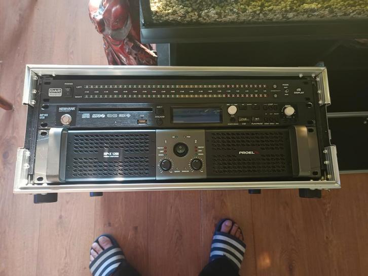 Proel HP.X1200 versterker, Muziek en Instrumenten, Versterkers | Keyboard, Monitor en PA, Zo goed als nieuw, Ophalen