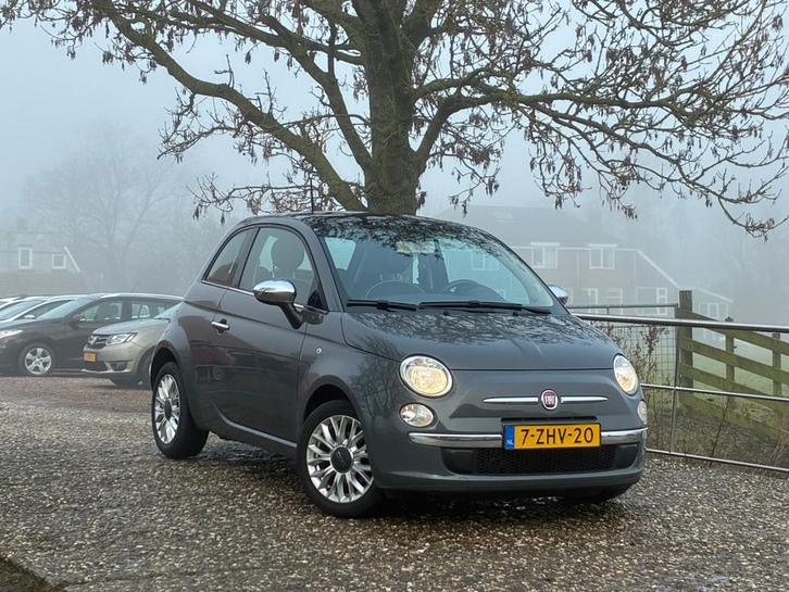 Fiat 500 0.9 TwinAir Turbo Lounge | Pano + Airco nu € 6.75, Auto's, Fiat, Bedrijf, Te koop, ABS, Airbags, Airconditioning, Bluetooth