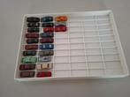 Herpa/Wiking 1:87 Opbergdoos met 23 modelauto's, Ophalen of Verzenden, Zo goed als nieuw, Auto, Herpa