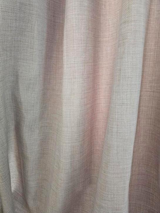 Linnen look gordijnen V31, Huis en Inrichting, Stoffering | Gordijnen en Lamellen, Nieuw, 200 cm of meer, 200 cm of meer, Beige