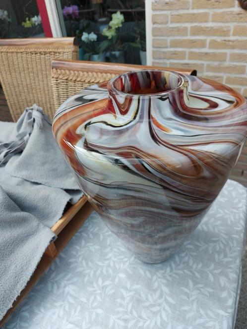 Prachtige handgeblazen vaas - zeer decoratief, Antiek en Kunst, Antiek | Vazen, Ophalen