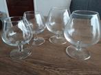 4 Cognac glazen ( nieuw) 2gr.2kl.OPHALEN., Ophalen, Nieuw, Overige typen
