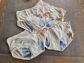 menstruatieondergoed maat XS pakket van 4 huidskleur beschikbaar voor biedingen