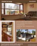 Instap klaar sfeervol chalet te koop, Caravans en Kamperen, Stacaravans, Tot en met 3