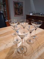 Schitterende champagne coupes Christinenhutte Amata, Ophalen of Verzenden