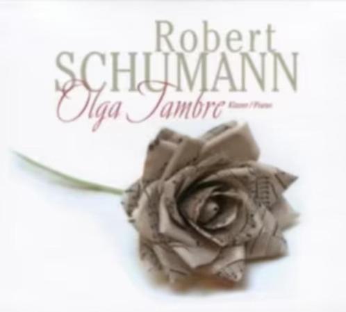 ROBERT SCHUMANN - Olga Tambre,, Cd's en Dvd's, Cd's | Klassiek, Zo goed als nieuw, Verzenden