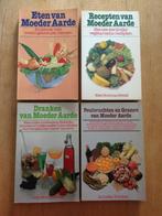 4 kookboeken van Moeder Aarde, Gelezen, Vegetarisch, Ophalen of Verzenden, Hoofdgerechten