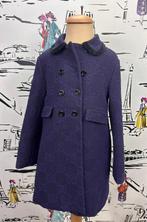 Gucci GG cotton paarsblauwe jas mantel maat 6 (980 euro), Gucci, Gucci EU, Customercare@gucci.com, Zo goed als nieuw