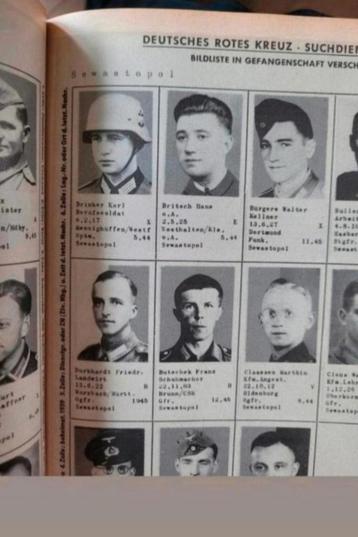 Deutsches Rotes Kreuz Vermiste Gevangenen o.a POW Stalingrad beschikbaar voor biedingen