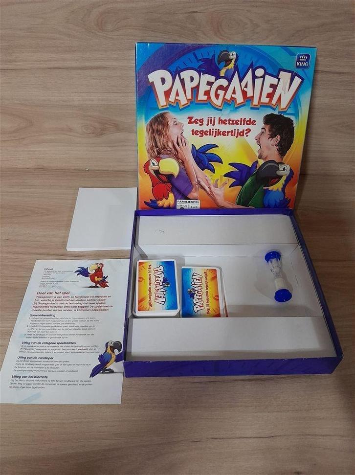 papegaaien - s3024, Hobby en Vrije tijd, Gezelschapsspellen | Bordspellen, Zo goed als nieuw, Ophalen of Verzenden