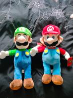 Super Mario en Luigi pluche, Kinderen en Baby's, Speelgoed | Knuffels en Pluche, Nieuw, Ophalen of Verzenden