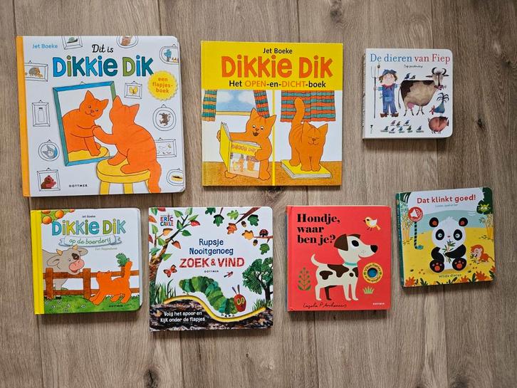 Boekenpakket voor peuters en kleuters, Boeken, Kinderboeken | Baby's en Peuters, Zo goed als nieuw, 1 tot 2 jaar, Uitklap-, Voel- of Ontdekboek