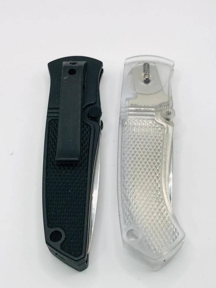2x Timberline Timberlite Neeley Lock clear Zytel + Black New, Caravans en Kamperen, Kampeergereedschap, Nieuw, Ophalen of Verzenden