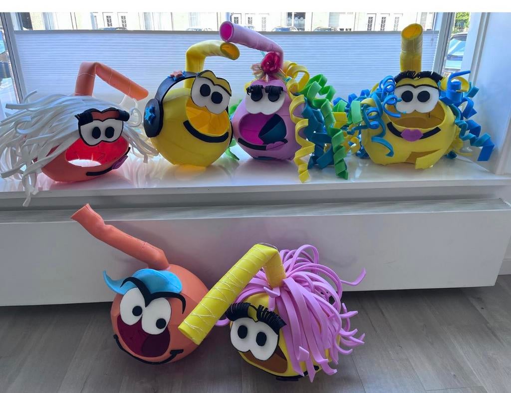 Carnaval vastelaovend masker snorkels, Ophalen, Zo goed als nieuw, Carnaval