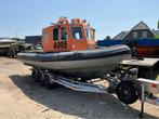 Euro Offshore Rib with Volvo Penta TAMD42 Patrol Survey Cons, Watersport en Boten, Gebruikt, Diesel