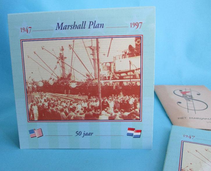 NL1- 1947-MARSHALL PLAN-1997 –ZILVEREN fl10,00-Munt 800/1000, Postzegels en Munten, Munten en Bankbiljetten | Verzamelingen, Munten