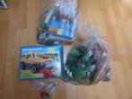 Playmobil dierentuin/dieren!/voederstation/dierenarts + auto, Ophalen of Verzenden, Zo goed als nieuw, Complete set