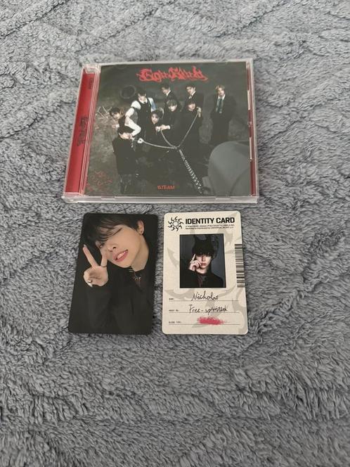 &Team Go In Blind Japan Album + Nicholas photocards, Cd's en Dvd's, Cd's | Wereldmuziek, Zo goed als nieuw, Aziatisch, Ophalen of Verzenden