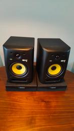 Set KRK Rokit 6+ALCTRON foampads, Audio, Tv en Foto, Luidsprekers, Ophalen of Verzenden, Zo goed als nieuw, Front, Rear of Stereo speakers
