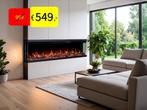 Cinewall Elektrische Haard 3D Inbouw App Geluid Verwarming, Ophalen of Verzenden, Nieuw, Inbouwhaard, Elektrische haard