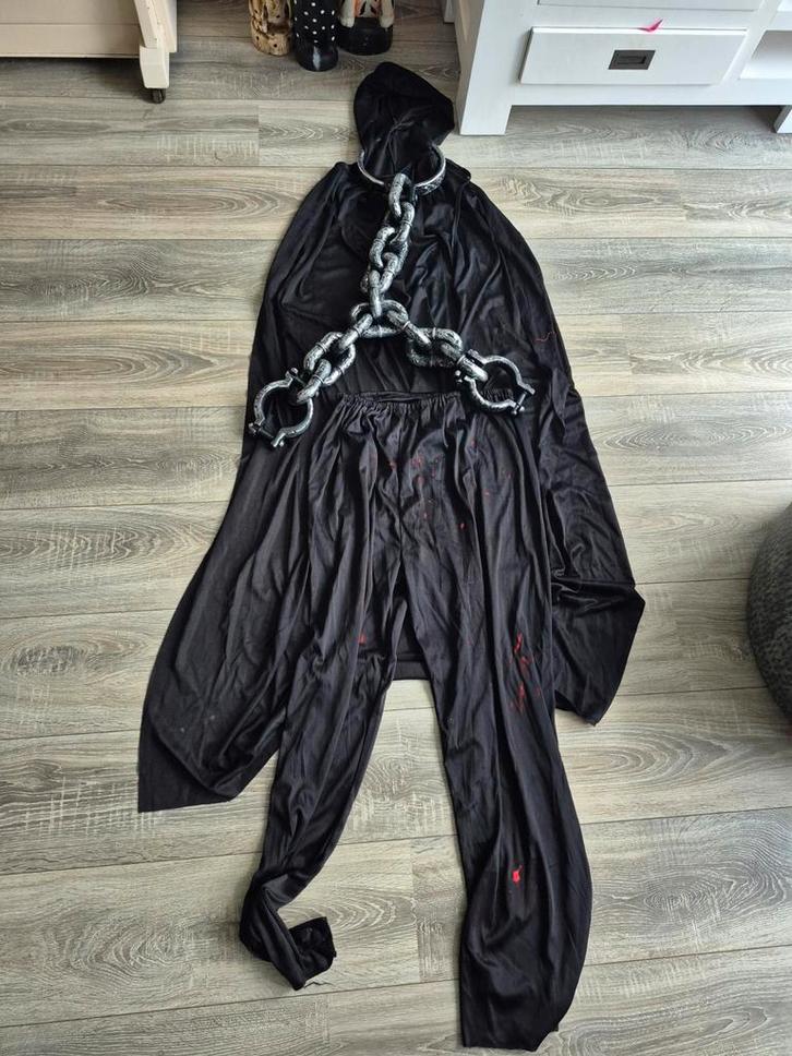 Carnavalskostuum - griezelig en compleet, Kleding | Heren, Carnavalskleding en Feestkleding, Ophalen of Verzenden