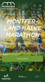 1x ticket Montferland Halve Marathon, Eén persoon