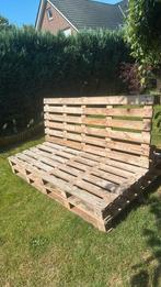 Grote palletbank, Ophalen, Zo goed als nieuw, Hout