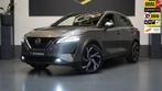 Nissan Qashqai 1.3 MHEV Tekna Plus ACC-360 CAMERA-BOSE-VOLLE, Zwart, 4 cilinders, Leder, Bedrijf