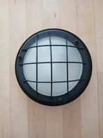 Industriële plafondlamp zwart., Huis en Inrichting, Lampen | Plafondlampen, Ophalen of Verzenden, Zo goed als nieuw