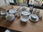 Vintage 12 delig Barratts servies met bloemenmotief, Ophalen