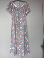 Wijde jurk van Miss Look mt S, grijs/groen gebloemd, Miss look, Ophalen of Verzenden, Zo goed als nieuw, Maat 36 (S)