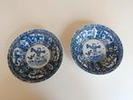 2 Chinese bordjes met zot., Antiek en Kunst, Antiek | Keramiek en Aardewerk, Ophalen of Verzenden