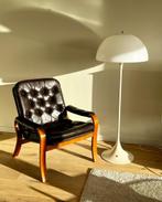 Vintage fauteuil Sässjo, Scandinavisch, 1950s G-Möble, Huis en Inrichting, Fauteuils, Scandinavisch vintage design, Gebruikt, Hout