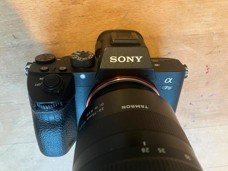 Sony a7 III with Tamron 28-75 f2.8 Di III RXD, Audio, Tv en Foto, Fotocamera's Digitaal, Gebruikt, Spiegelreflex, Sony, Geen optische zoom