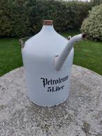 Oude Emaille Petroleumkan - 5 Liter, Antiek en Kunst, Ophalen of Verzenden