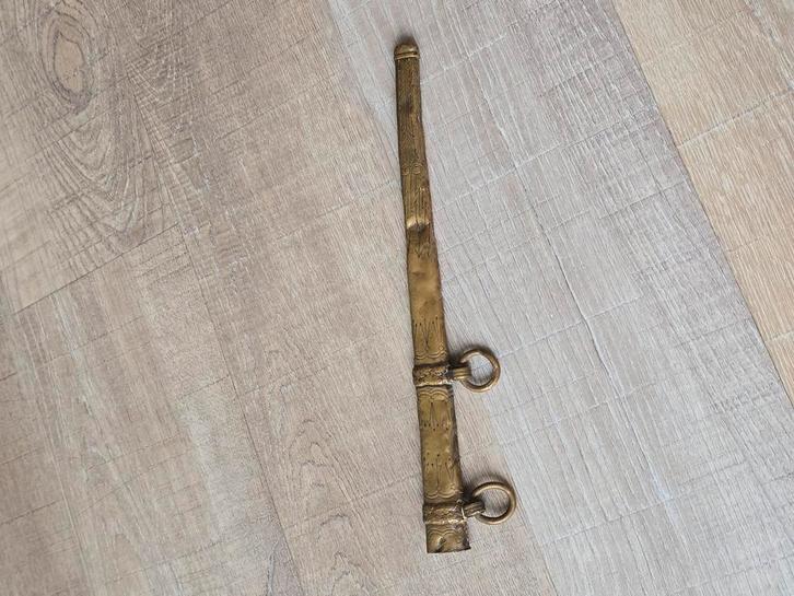 Antieke koperen schede van Luxe marine/ navydolk  WO II €69, Antiek en Kunst, Antiek | Koper en Brons, Ophalen of Verzenden