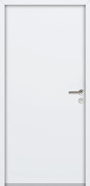 Stalen buitendeur 90x190 Wit Rechts beschikbaar voor biedingen
