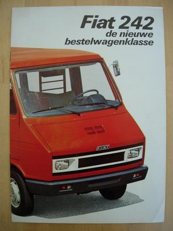 Fiat 242 Brochure 1978 – Bestelwagen beschikbaar voor biedingen
