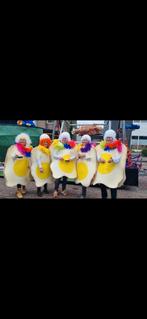 Spiegelei 5 stuks -  met eierschaal hoedje 4 stuks, Ophalen, Zo goed als nieuw, Carnaval