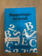 Rapportagetechniek - Schrijven voor lezers, Boeken, Studieboeken en Cursussen, Ophalen of Verzenden, Zo goed als nieuw