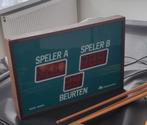 biljart scorebord en lampen, Sport en Fitness, Biljarten en Poolen, Ophalen, Gebruikt, Biljarttafel