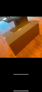 Showmodel Bloktafel 120x70 Taupe, Huis en Inrichting, Ophalen of Verzenden, Zo goed als nieuw, Rechthoekig, Minder dan 50 cm