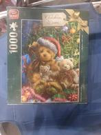 Te koop nieuwe kerst beren puzzel 1000 stukjes, Ophalen of Verzenden, 500 t/m 1500 stukjes, Nieuw