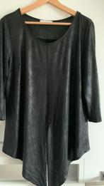 Costes lederlook blouse. Zwart. Maat L, Maat 42/44 (L), Ophalen of Verzenden, Zwart
