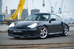 Porsche 911 996 3.6 Coupé Turbo Handgeschakeld (bj 2001), Gebruikt, 4 stoelen, Zwart, Leder