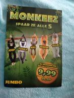Jumbo spaarkaarten voor de Monkeez, Jumbo, Ophalen of Verzenden