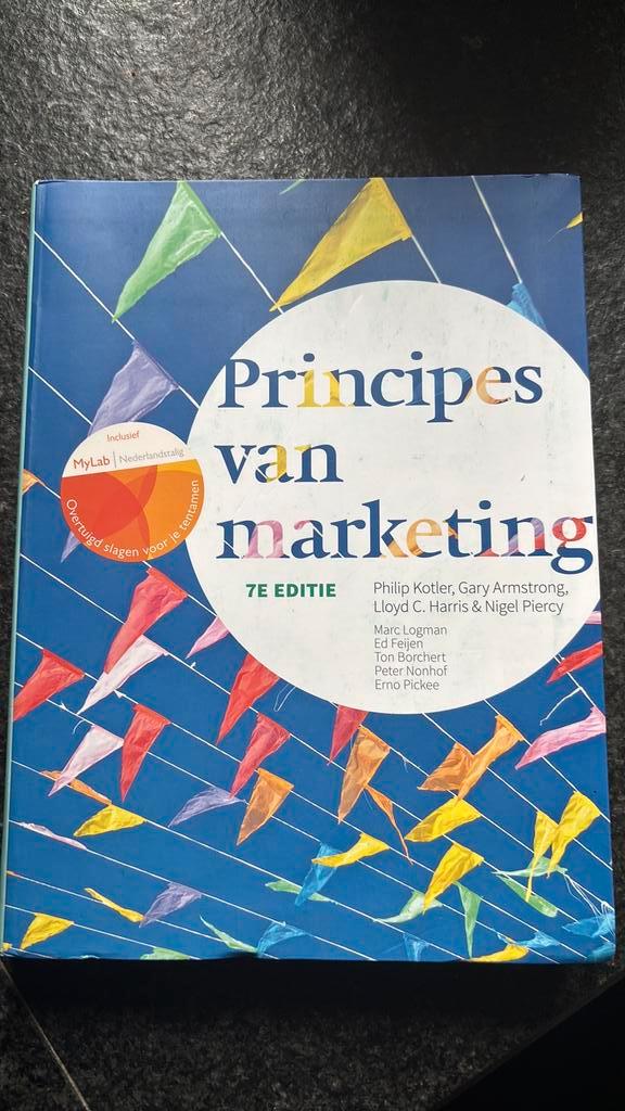 Lloyd C. Harris - Principes van marketing, Boeken, Schoolboeken, Zo goed als nieuw, Nederlands, Overige niveaus, Ophalen of Verzenden