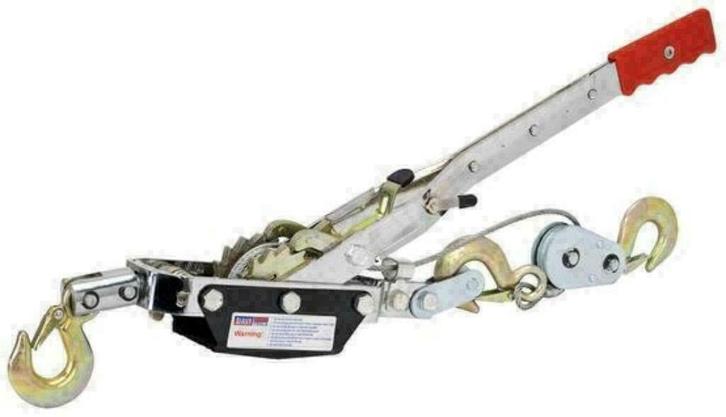 handlier takel dubbele vernelingen hand trek lier 2 ton, Tuin en Terras, Hand-tuingereedschap, Nieuw, Ophalen of Verzenden